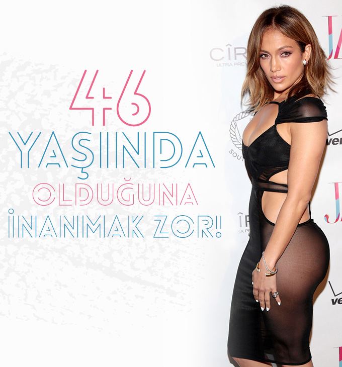 JENNIFER LOPEZ’IN MUHTEŞEM DOĞUM GÜNÜ MAKYAJI