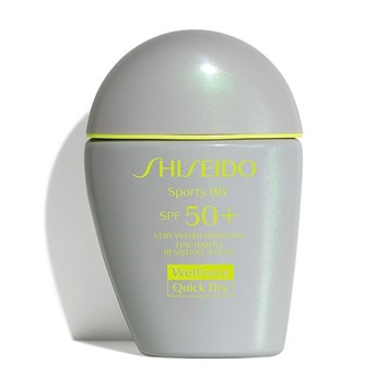 SHISEIDO - SPORTS BB CREAM SPF50+ WETFORCE/QUICK DRY - Suya, Terlemeye Karşı Dayanıklı, Hızlı Kuruyan BB Krem SPF50+