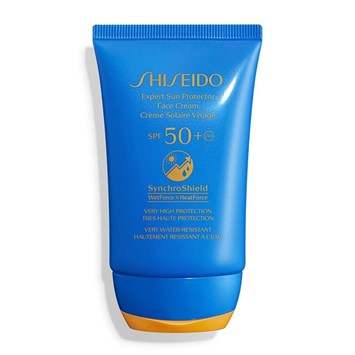 SHISEIDO - EXPERT SUN PROTECTOR CREAM SPF50+ - Suya ve Isıya Dayanıklı, İz Bırakmayan Güneşe Karşı Koruyucu Krem SPF50+ - Yüz için