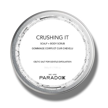 WE ARE PARADOXX - CRUSHING IT SCALP + BODY SCRUB - 2’si 1 Arada Vegan Saç & Vücut Peelingi