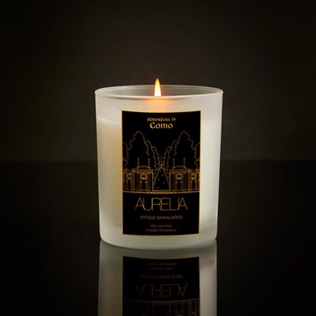 AURELIA GENEVE HOME - ATMOSFERA DI COMO - ANTIQUE SANDALWOOD MUM - Sandal Ağacı Kokulu Mum