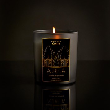 AURELIA GENEVE HOME - ATMOSFERA DI COMO - ANTIQUE SANDALWOOD MUM - Sandal Ağacı Kokulu Mum