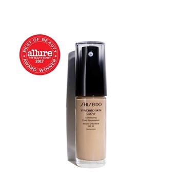 SHISEIDO - SYNCHRO SKIN GLOW LUMINIZING FLUID FOUNDATION SPF20 - Cilde Doğal Aydınlık&Işıltı Veren Likit Fondöten SPF20