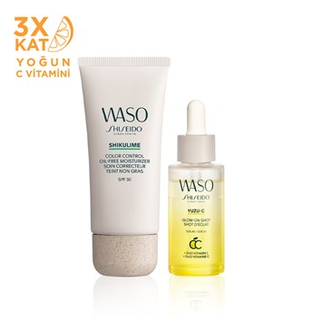 SHISEIDO - WASO FRESH GLOWING SKIN SET - Cilde Canlı & Parlak Görünüm Veren Set