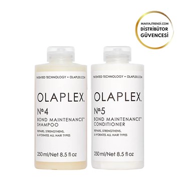 OLAPLEX - DAILY CLEANSE & CONDITION DUO - Saçları Temizleyen & Nemlendiren & Onaran Günlük Bakım Seti