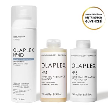 OLAPLEX - WEIGHTLESS BODY CLEAN HAIR KIT - Saçları Temizleyen & Nemlendiren & Hacim Veren Bakım Seti
