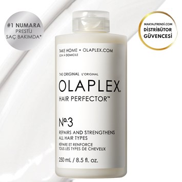 OLAPLEX - No. 3 HAIR PERFECTOR 250 ML - Bağ Güçlendirici ve Saç Kusursuzlaştırıcı