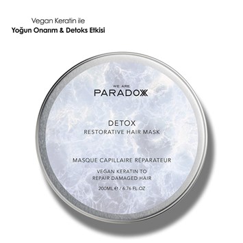 WE ARE PARADOXX - DETOX RESTORATIVE HAIR MASK - Detoks Etkili Yoğun Onarıcı Saç Maskesi
