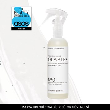 OLAPLEX - No. 0 INTENSIVE BOND BUILDING TREATMENT - Bağ Yapılandırıcı Yoğun Saç Bakım Spreyi