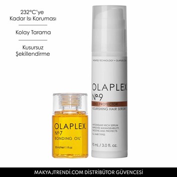 OLAPLEX - BONDING & NOURISHING PROTECTOR DUO - Bağ Güçlendiren & Saçları Besleyen İkili Bakım Seti