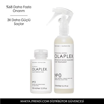 OLAPLEX - THE ULTIMATE REPAIR KIT - Saçları Yoğun Şekilde Onaran & Bağ Güçlendiren & Saçları Kusursuzlaştıran Bakım Seti