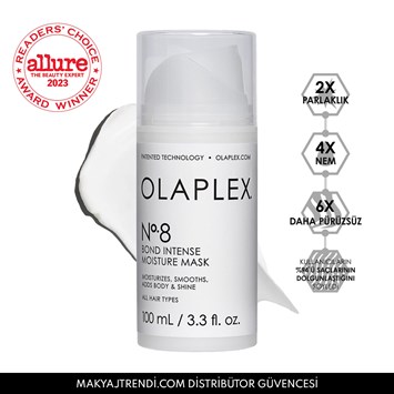 OLAPLEX - No. 8 BOND INTENSE MOISTURE MASK - Bağ Güçlendirici &Yoğun Onarıcı & Nemlendirici Maske