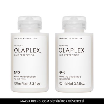 OLAPLEX - HAIR PERFECTOR DOUBLE POWER DUO - Bağ Güçlendirici & Saç Kusursuzlaştırıcı İkili Bakım Seti