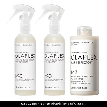 OLAPLEX - REBUILD DAMAGED HAIR KIT - Saçtaki Hasarı Onaran & Bağ Güçlendirici Üçlü Bakım Seti