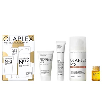 OLAPLEX - SMOOTH YOUR STYLE HAIR KIT - Saç Pürüzsüzleştirici & Onarıcı & Bağ Güçlendirici Üçlü Saç Bakım Seti
