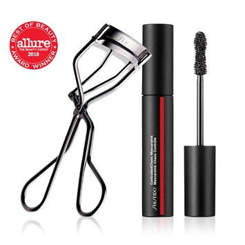 SHISEIDO - EYELASH CURLER & CONTROLLED CHAOS MASCARA INK BUNDLE - Kirpikleri Dolgun Gösteren Maskara & Kirpik Kıvırıcı Aparat Seti