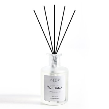 AURELIA GENEVE HOME - ATMOSFERA DI TOSCANA – GENTLY MAGNOLIA & LILY DIFFUSER ÇUBUKLU ODA KOKUSU – 250 ML - Manolya & Zambak Büyük Çubuklu Oda Kokusu