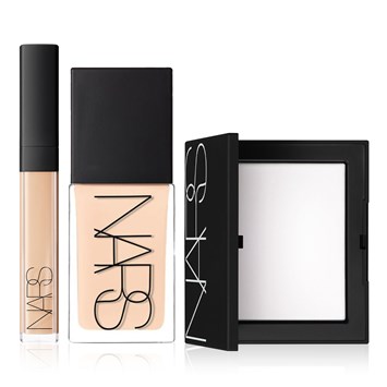 NARS - REFLECT & RADIATE BUNDLE - Cildin Işıltısını Ortaya Çıkaran Pudra & Fondöten &Kapatıcı Seti