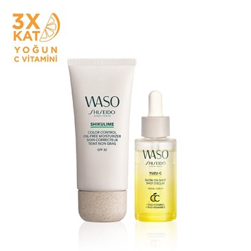 SHISEIDO - WASO FRESH GLOWING SKIN SET - Cilde Canlı & Parlak Görünüm Veren Set