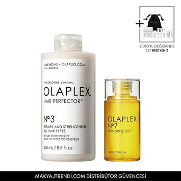 OLAPLEX - STOCK UP BEST SELLER - En Çok Satan İki Üründen Oluşan Bağ Güçlendirici Saç Bakım Seti