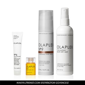 OLAPLEX - COMPLETE OLAPLEX STYLING KIT - Saçın Parlaklığını Artıran & Hacim Veren & Bağ Güçlendiren Saç Şekillendirme Seti