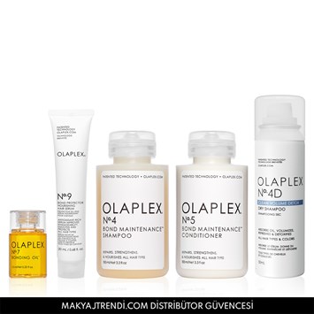 OLAPLEX - THE CARRY-ON KIT - Saçları Temizleyen & Nemlendiren & Hacim Veren Bağ Güçlendirici Saç Bakım Seti