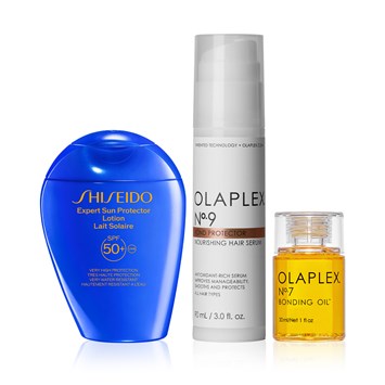 SHISEIDO - SKIN & HAIR PROTECTION SET - Cildi ve Saçları Güneşe Karşı Koruyan Üçlü Bakım Seti