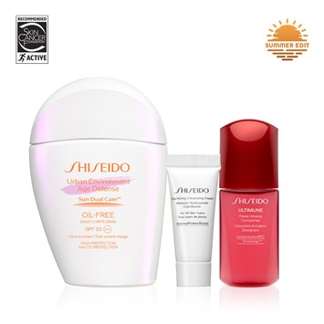 SHISEIDO - DAILY SUNCARE & SKINCARE ESSENTIALS SET - Cilt Bariyerini Güçlendiren & Yaşlanma Karşıtı Etkili Set