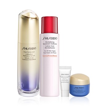 SHISEIDO - VITAL PERFECTION LIFTING & FIRMING RITUAL SET - Cildi Temizleyen, Sıkılaştıran, Lifting Etkisi Sunan Bakım Seti