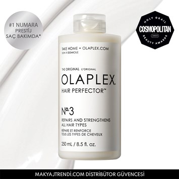 OLAPLEX - No. 3 HAIR PERFECTOR 250 ML - Bağ Güçlendirici ve Saç Kusursuzlaştırıcı