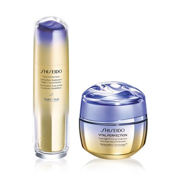 SHISEIDO - VITAL PERFECTION LATE NIGHT ROUTINE DUO - Lifting Etkili & Toparlayıcı Gece Cilt Bakım Seti
