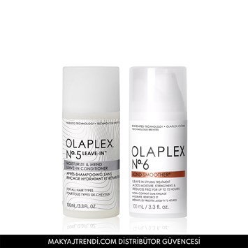 OLAPLEX - MOISTURE & STYLE DUO - Saçları Şekillendiren & Kırıkları Onaran Bağ Güçlendirici İkili Set