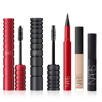 NARS - ALL ABOUT IRRESTIBLE EYES SET - Gözleri Ortaya Çıkaran Maskara & Eyeliner & Kaş Jeli & Kapatıcı Seti