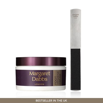 MARGARET DABBS LONDON - FEET RETREAT SET - Ayak Sağlığında Etkili Gece Bakım Kremi & Profesyonel Ayak & Topuk Törpüsü Seti