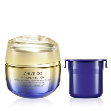 SHISEIDO - VITAL PERFECTION UPLIFTING AND FIRMING ADVANCED CREAM ENRICHED & REFILL DUO - Kuru/Çok Kuru Ciltler İçin Sıkılaştırıcı ve Toparlayıcı Nemlendirici & Refill İkilisi