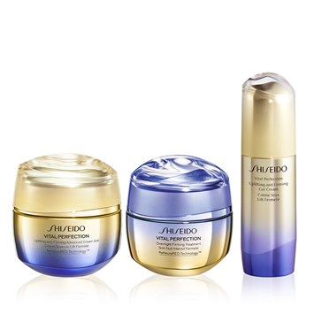 SHISEIDO - SOFTER DAY & NIGHT ROUTINE - Gece ve Gündüz İçin Cildi Sıkılaştıran Yaşlanma Karşıtı Serum, Nemlendirici Seti