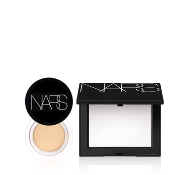 NARS - MAGIC ERASER CONCEALER & SET BUNDLE - Yüksek Örtücülük Sağlayan Kapatıcı &Aydınlatıcı Etkili Transparan Sıkıştırılmış Pudra Seti