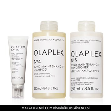 OLAPLEX - EVERLASTING SHINY HAIR RITUAL - Saçları Temizleyen & Nemlendiren & Saç Derisini Güçlendiren Bakım Seti