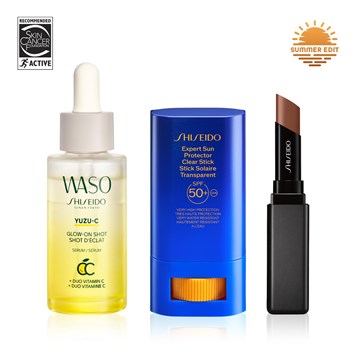 SHISEIDO - BEACH HEALTHY GLOW BUNDLE - Cildi Güneşten Koruyan & Dudaklara Nem Kazandıran Set