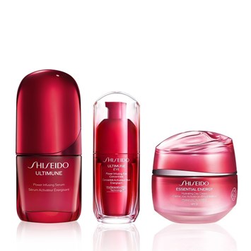 SHISEIDO - MOISTURE & STRENGTH & ANTI-AGING TRIO SET - Nemlendirme & Güçlendirme & Anti- Aging Süper Üçlüsü