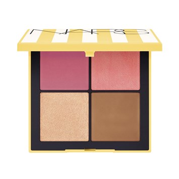 NARS - HOT ESCAPE CHEEK PALETTE II – MEDIUM - Dörtlü Allık, Bronzer & Aydınlatıcı Paleti