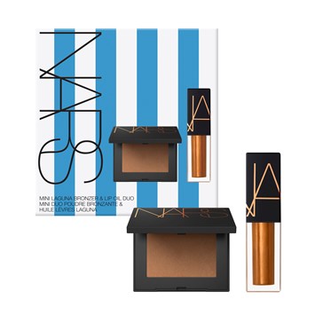 NARS - MINI LAGUNA BRONZER & LIP OIL DUO - Mini Bronzer & Dudak Yağı Seti