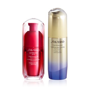 SHISEIDO - ULTIMUNE PERFECT EYE CARE DUO - Sıkılaştırıcı Etkili & Çok Yönlü İkili Göz Kremi Seti