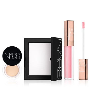 NARS - SOFT DELIGHT VIRAL TRIO - Cildi Kusursuzlaştıran Kapatıcı, Sabitleyici Pudra & Dolgun Görünüm Veren Parlatıcı Seti 