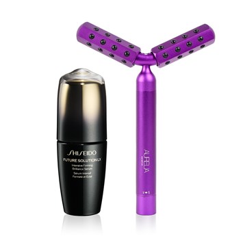 SHISEIDO - LUMINOUS LIFT MASSAGE SET - Sarkma Karşıtı Serum & Roller Seti