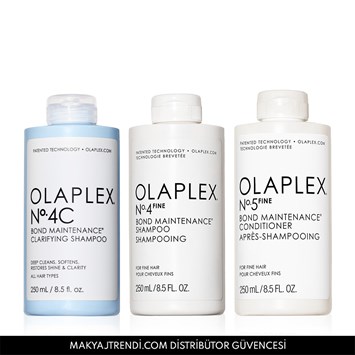 OLAPLEX - CLARIFYING FINE HAIR SET - İnce Telli Saçlar İçin Derinlemesine Temizleyen Şampuan ve Saç Kremi Seti