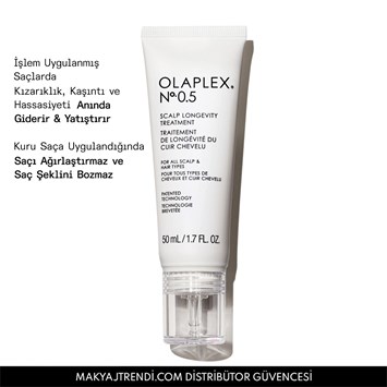 OLAPLEX - NO.0.5 SCALP LONGEVITY TREATMENT - Dengeleyici, Güçlendirici, Yaşlanma Karşıtı Etkili Saç Derisi Bakım Serumu