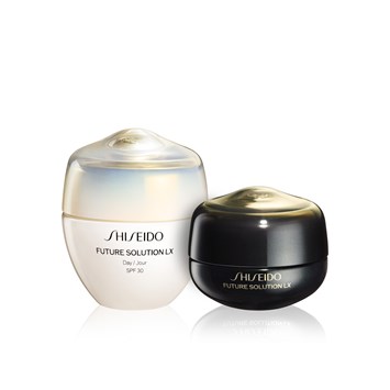 SHISEIDO - FUTURE SOLUTION LX DAILY DEFENSE DUO - Yaşlanma Karşıtı Lüks Gündüz & Dudak ve Göz Çevresi Kremi Seti