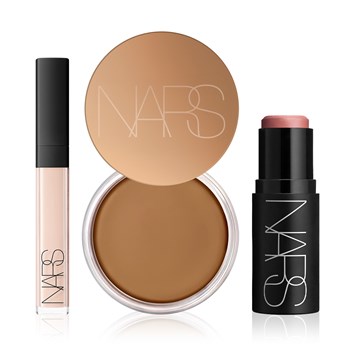 NARS - SUMMER GLOW & RADIANCE BUNDLE - Çok Amaçlı Stik Allık & Kapatıcı & Krem Bronzer Seti