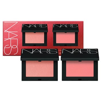 NARS - ORGASM MATTE & GLOW BLUSH DUO - Mat & Işıltılı Bitişli Toz Allık Seti